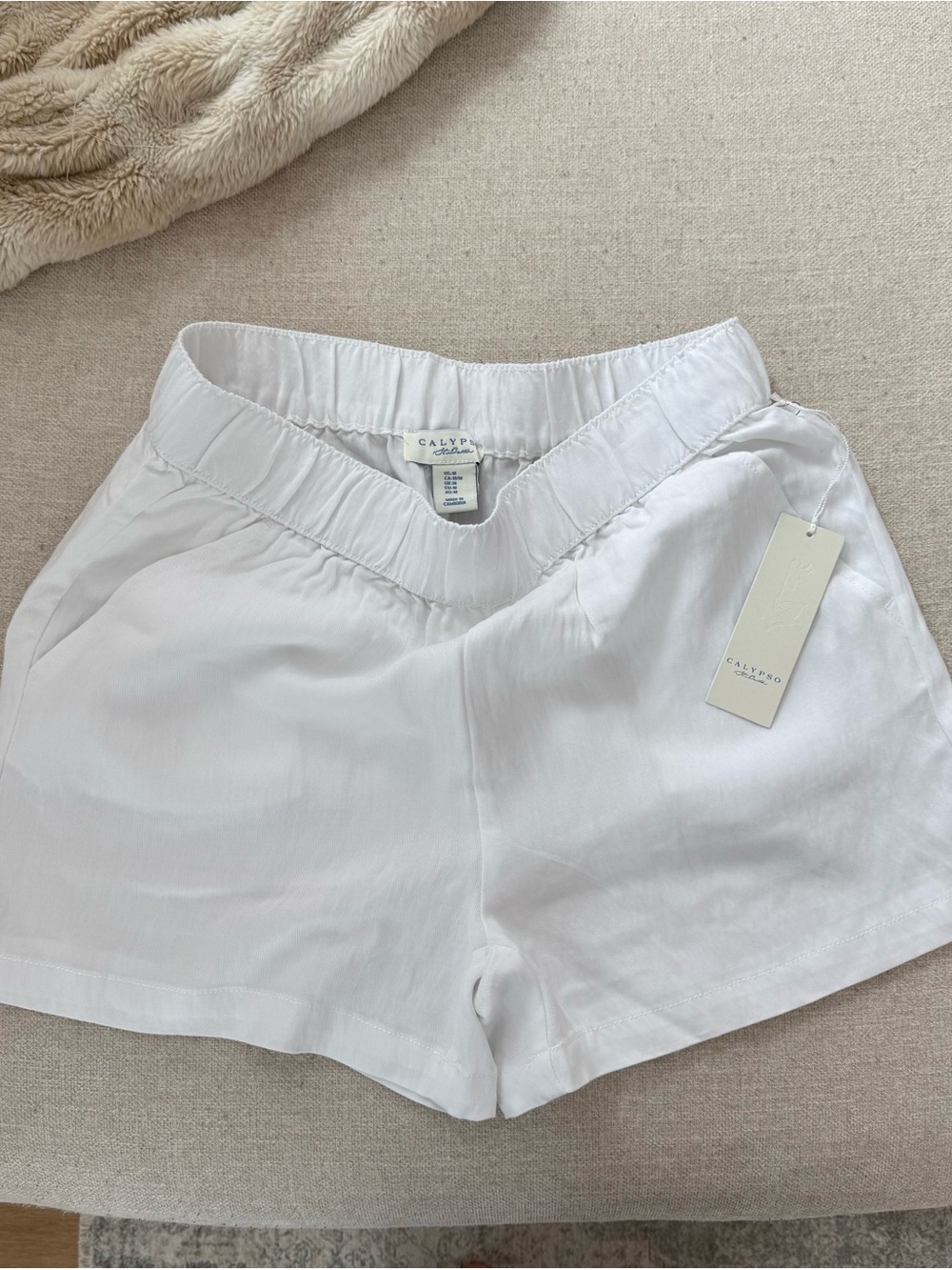 Calypso St. Barth White Women’s Shorts